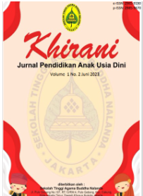 					View Vol. 1 No. 3 (2023): September : KHIRANI: Jurnal Pendidikan Anak Usia Dini
				